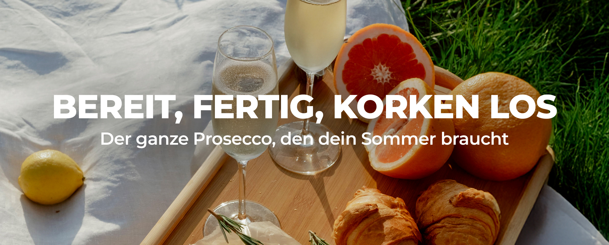 BEREIT, FERTIG, KORKEN LOS