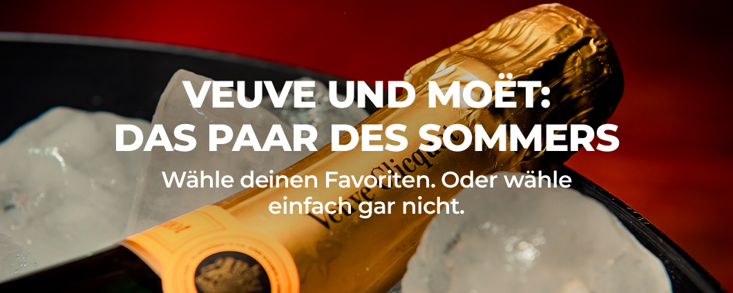 VEUVE UND MO�T: DAS PAAR DES SOMMERS